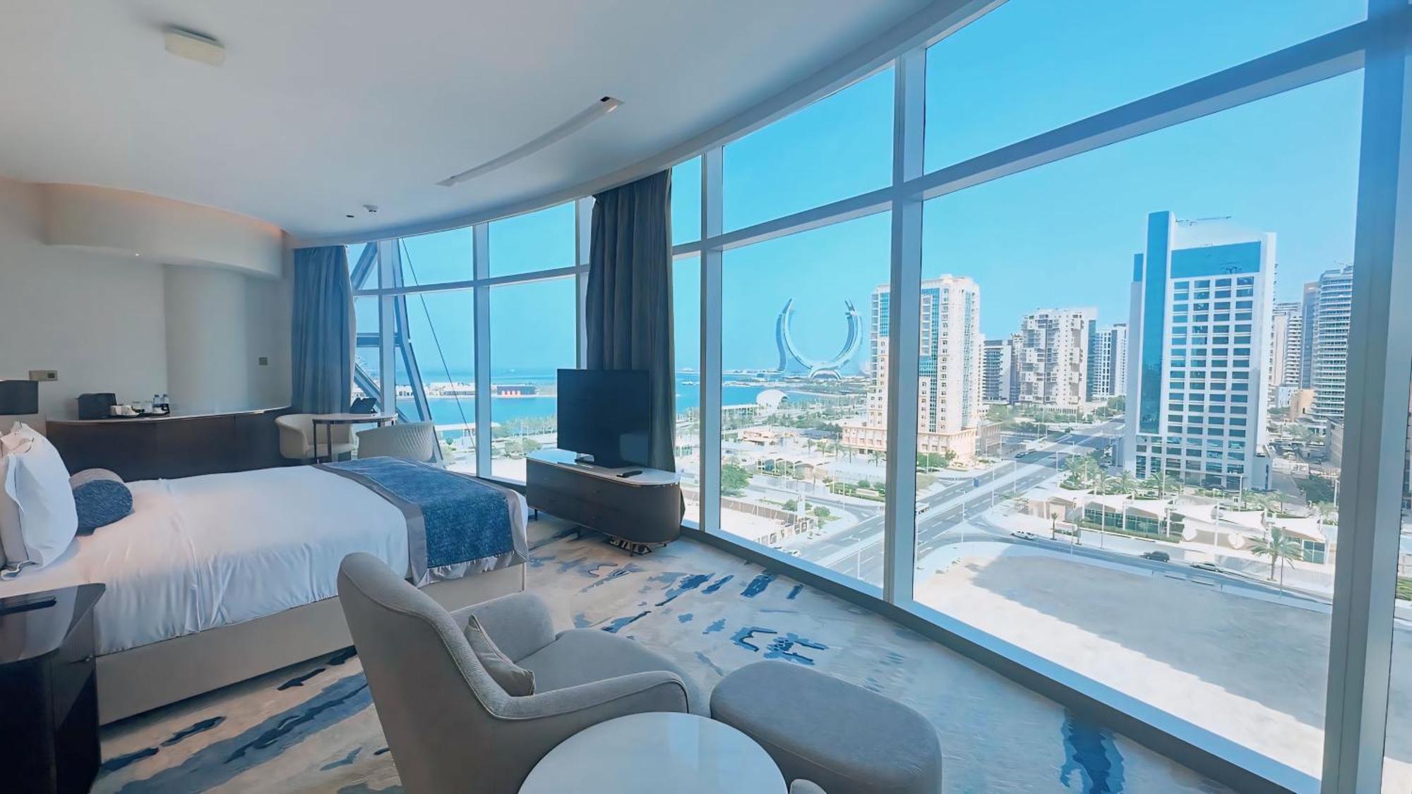 Century Marina Hotel - Lusail Екстериор снимка A room at the hotel